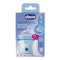 CHICCO BIBERON NATURAL FEELING 0M+ BOY 150 ML