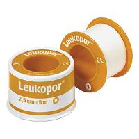 LEUKOPOR CEROTTO ROCCHETTO 2,5 CM X 5 M