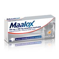 MAALOX 40COMPRESSEMASTICABILI 400MG+400MG