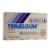 TRAVELGUM 10 GOMME MASTICABILI 20 MG