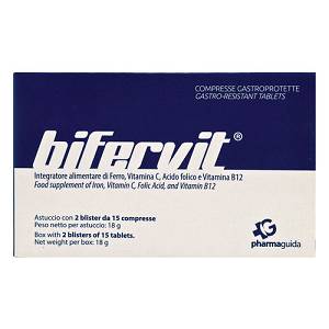 BIFERVIT 30 COMPRESSE