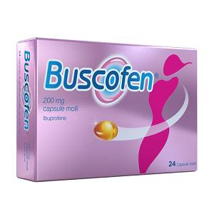 BUSCOFEN 24 CAPSULE MOLLI 200 MG