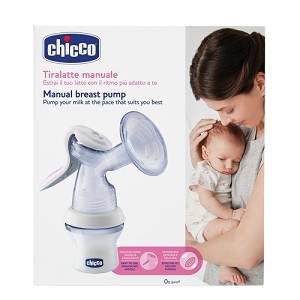 CHICCO TIRALATTE MANUALE NATURAL FEELING