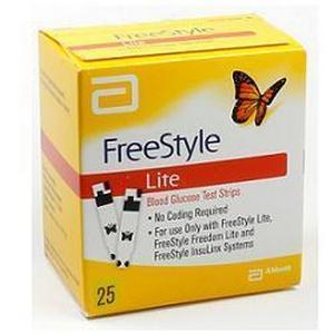 FREESTYLE LITE GLICEMIA 25STRISCE