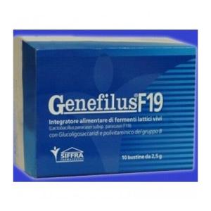 GENEFILUS F19 INTEGRATORE 10BUSTE 2,5