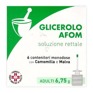 GLICEROLO AFOM ADULTI 6CONTENITORI 6,75G