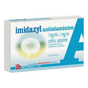 IMIDAZYL ANTISTAMINICO COLLIRIO 10 FIALE