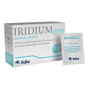 IRIDIUM GARZA OCULARE MEDICATA 20PEZZI