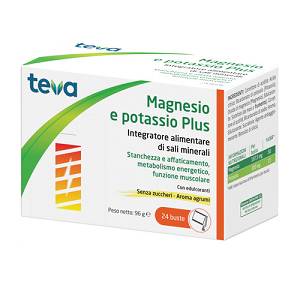 MAGNESIO POTASSIO TEVA 24BUST