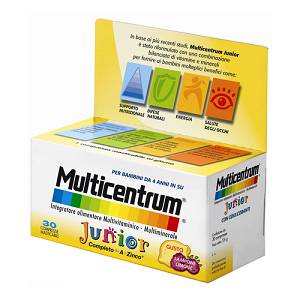 MULTICENTRUM JUNIOR30 COMPRESSE MASTICABILI