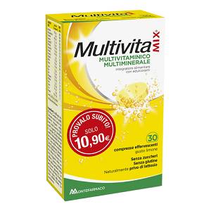 MULTIVITAMIX SENZA ZUCCHERO 30 COMPRESSE EFFERVESCENTI