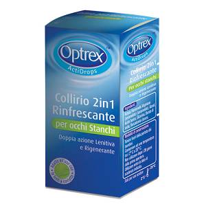 OPTREX ACTIDROPS 2IN1 RINFRESCANTE 1 PEZZO