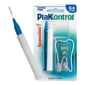 PLAKKONTROL SCOVOLINO 0,6MM 10 PEZZI