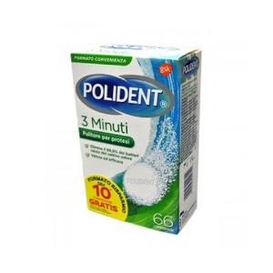 POLIDENT 3 MINUTI 66 COMPRESSE