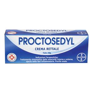 PROCTOSEDYL CREMA RETTALE 20 GR