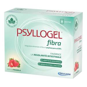 PSYLLOGEL FIBRA FRAGOLA ASTUCCIO 20 BUSTINE