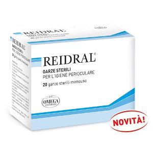REIDRAL GARZE OCULARI 20PEZZI