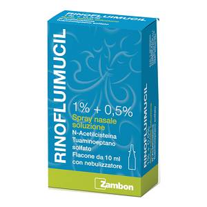 RINOFLUIMUCIL SPRAY NASALE 10 ML