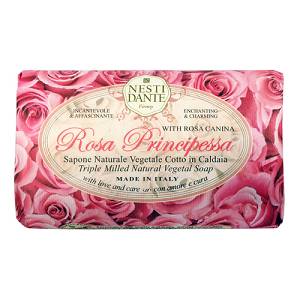 SAPONE ROSA PRINCIPESSA150G 6P