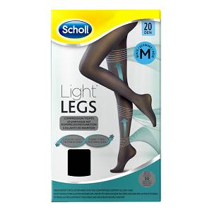 SCHOLL LIGHTLEGS 20 DENARI M NERO