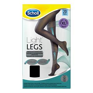 SCHOLL LIGHTLEGS 20 DENARI XL NERO