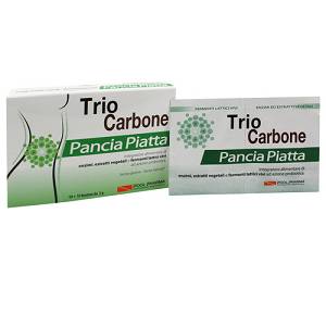 TRIOCARBONE PANCIA PIATTA 10 BUSTE + 10 BUSTE