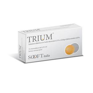 TRIUM MONODOSE GOCCE OCULARI 15 FLACONCINI