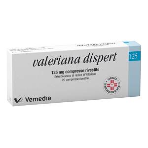 VALERIANA DISPERT 125 MG. 20 COMPRESSE.