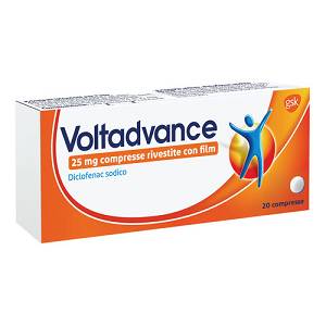 VOLTADVANCE*20COMPRESSE RIVESTITE 25MG